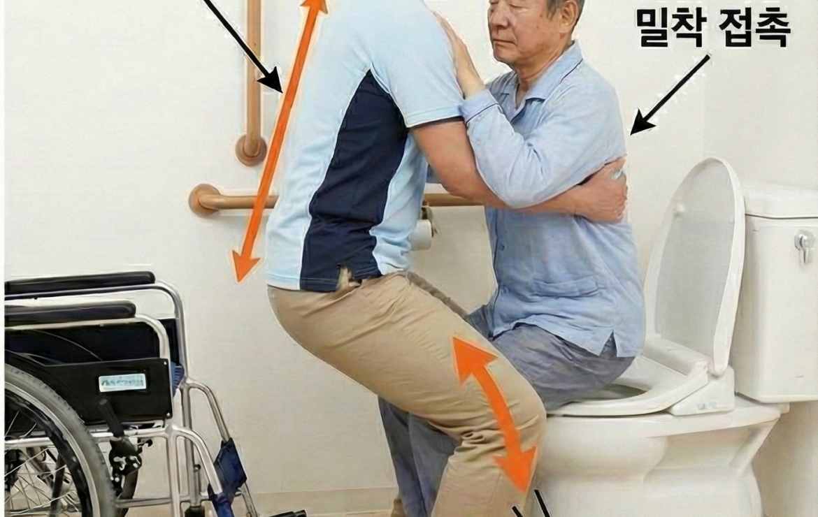 신입 요양보호사 필독! 현장에서 바로 쓰는 안전 화장실 케어 4단계